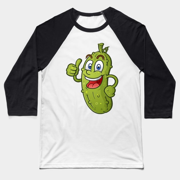 Funnny Pickle Baseball T-Shirt by Fanu2612